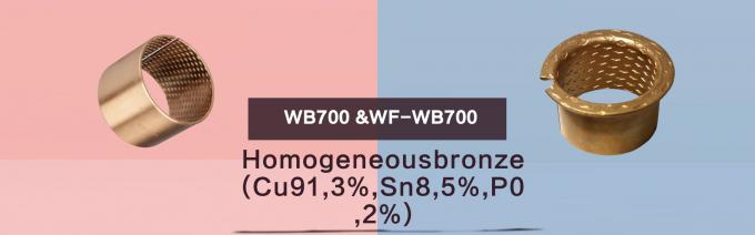 WB700, τυλιγμένος wf-WB700 χαλκός ρουλεμάν διαστάσεων δακτυλίων χαλκού wf wieland gleitlager