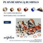 Sleeve Acetal Plastic POM Plain Bearings Grease - Lubricated Composite Bushings