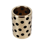 SOB CNC Bronze Sleeve Bearings With Solid Lubricant Maintenance Free